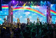 DEAR KISS「DEAREST DREAM NEXT DIMENSION」の様子。（写真提供：FIFTY-FIFTY inc.）