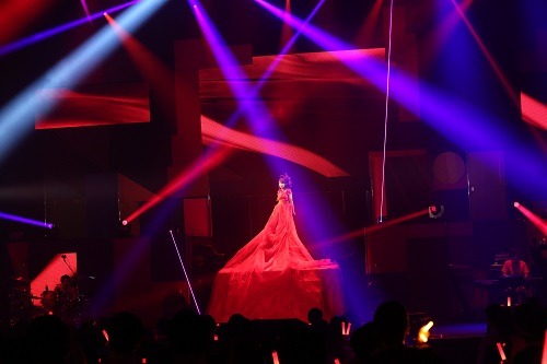 三森すずこ「MIMORI SUZUKO 5th Anniversary Live 『five tones』」の様子。（提供：ポニーキャニオン）
