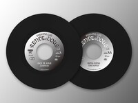 LEARNERS / The Skints「PARKING LOT RANDEzVOUS Vol.1」盤面デザイン