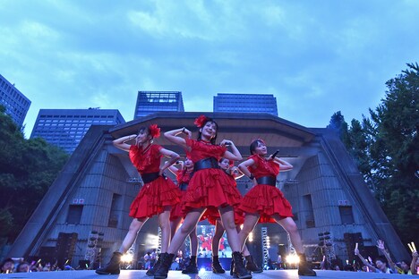 たこやきレインボー「RAINBOW SONIC 2018」東京公演の様子。