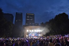 たこやきレインボー「RAINBOW SONIC 2018」東京公演の様子。