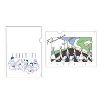 FUKUMIMI クリアファイル。左がSingin'。右がWalkin'。