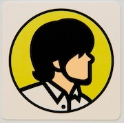 カフェコムサでプレゼントされる特製限定コースターのデザイン。