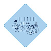 FUKIMIMI プリントハンドタオル