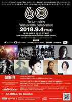 「To turn sixty Watusi 60's celebration」フライヤー