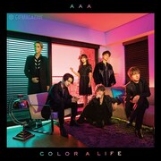 AAA「COLOR A LIFE」動くジャケットGIFサンプル画像