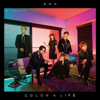 AAA「COLOR A LIFE」動くジャケットGIFサンプル画像