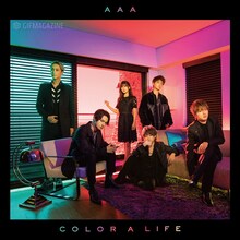 AAA「COLOR A LIFE」動くジャケットGIFサンプル画像