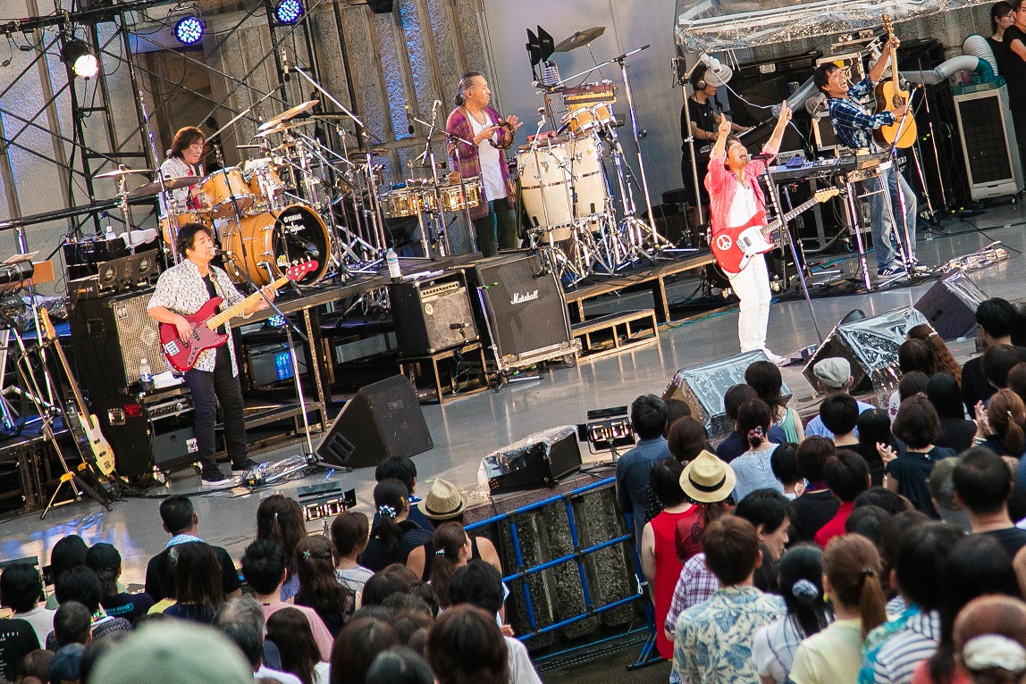 「楽園音楽祭2018」東京・日比谷野外大音楽堂公演の様子。（photo by Shinji okawa）