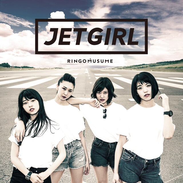 RINGOMUSUME「JET GIRL / 夏ノ蜜柑」ジャケット