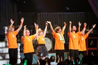 「AYA UCHIDA LIVE TOUR 2018 ～So Happy!!!!!～」群馬・ベイシア文化ホール公演の様子。