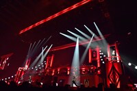 人気画像10位は「After the Rain、台風の日に晴乞いの宴で“満開の桜”咲かす」より、After the Rain「After the Rain さいたまスーパーアリーナ 2018 晴乞いの宴」の様子。