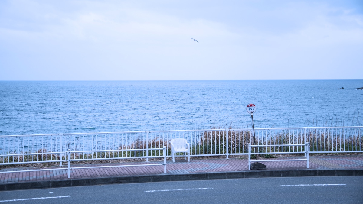 南端まいな「センチメートル」が撮影された逗子の海岸。