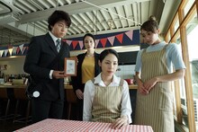 ドラマ「遺留捜査」のワンシーン。 (c)テレビ朝日