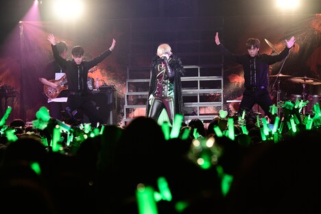 うらたぬき「Uratanuki Birthday Live～Greedy World～」の様子。（撮影：小松陽祐［ODD JOB］）