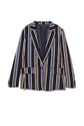 「Namie Amuro x H&M」ストライプジャケット（5999円）