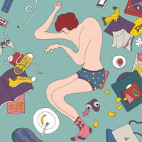 Awesome City Club「8月とモラトリー」配信ジャケット