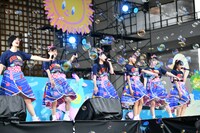 私立恵比寿中学「エビ中 夏のファミリー遠足 略してファミえん in 山中湖2018」の様子。