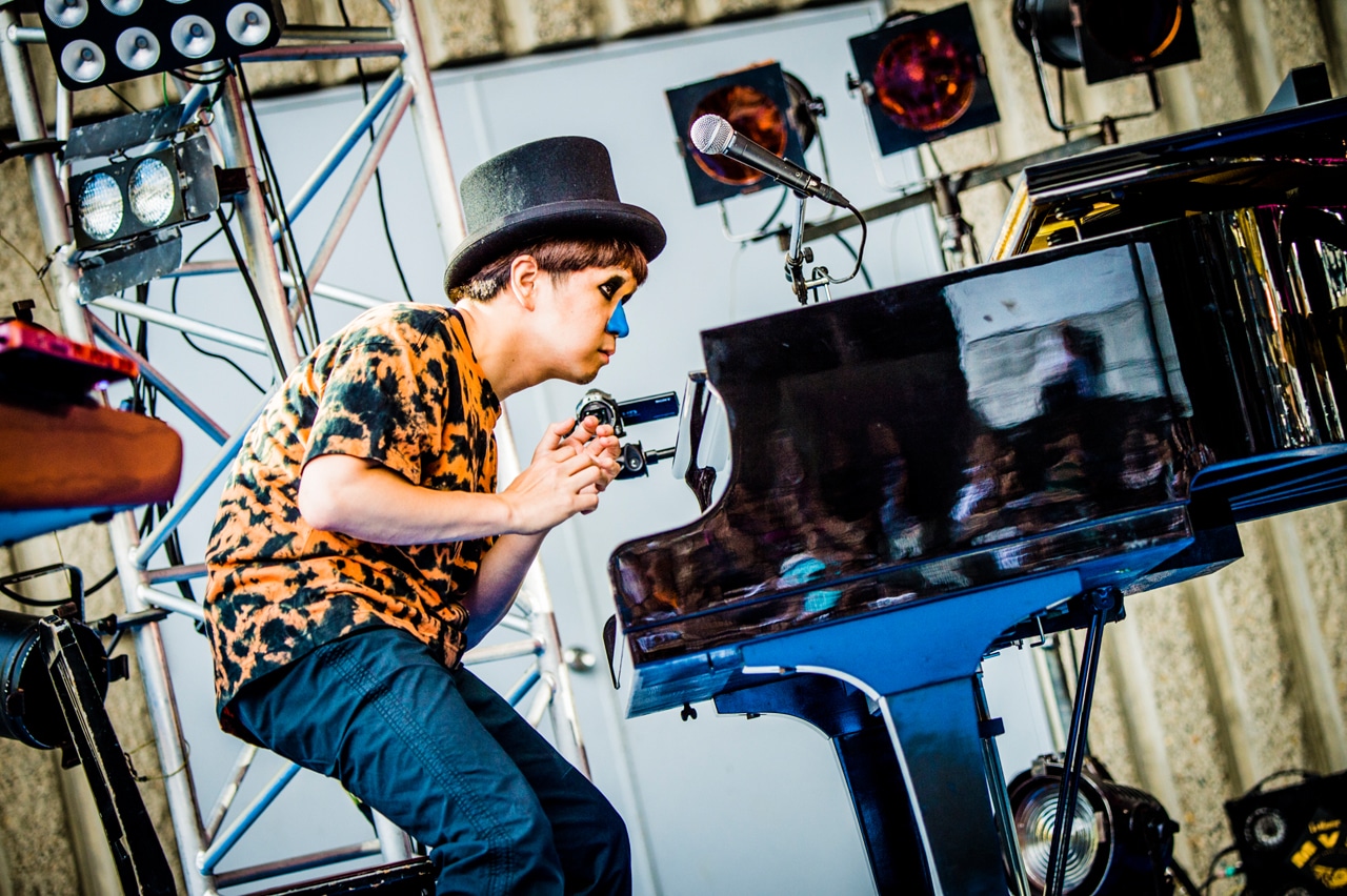 H ZETT M（Piano）（Photo by Hiroki Nishioka）