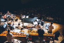 蓮沼執太フルフィル「フルフォニー」の様子。（撮影：後藤武浩）