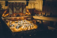 蓮沼執太フルフィル「フルフォニー」の様子。（撮影：後藤武浩）