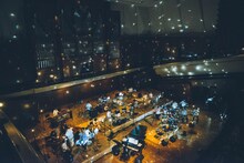 蓮沼執太フルフィル「フルフォニー」の様子。（撮影：後藤武浩）