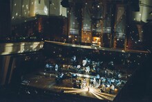 蓮沼執太フルフィル「フルフォニー」の様子。（撮影：後藤武浩）