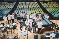 蓮沼執太フルフィルのメンバー（撮影：後藤武浩）