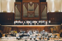 蓮沼執太フルフィルのメンバー（撮影：後藤武浩）