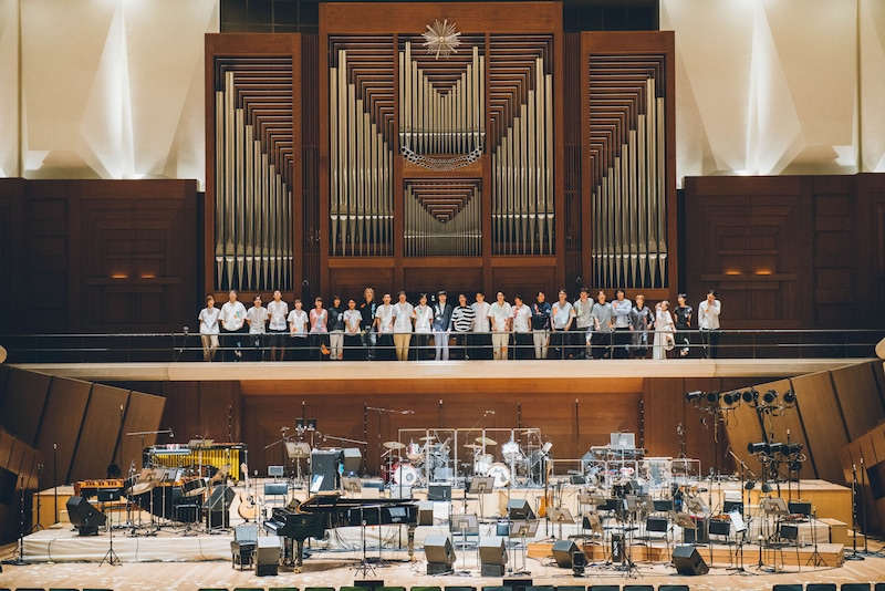 蓮沼執太フルフィル(撮影:後藤武浩)