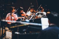 左から宮地夏海、手島絵里子、千葉広樹、横山千晶。（撮影：後藤武浩）