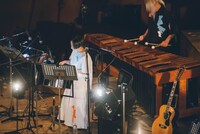 小林うてなとK-Ta。（撮影：後藤武浩）