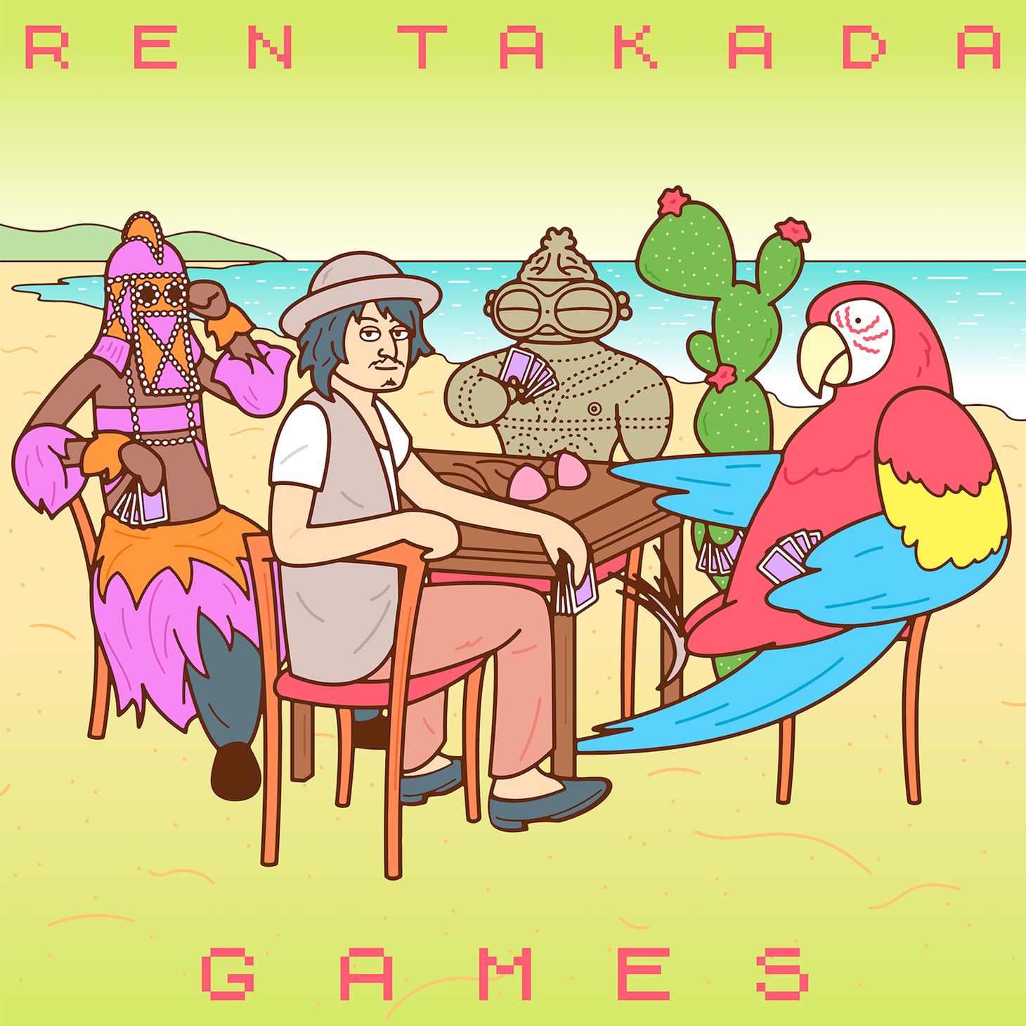 高田漣「GAMES」配信ジャケット