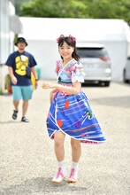 走る中山莉子。