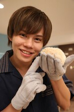 カイとハリネズミ。