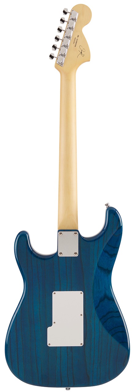 春畑道哉（TUBE）のシグネチャーモデル「MICHIYA HARUHATASTRATOCASTER」。