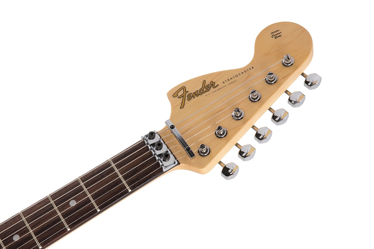 春畑道哉（TUBE）のシグネチャーモデル「MICHIYA HARUHATASTRATOCASTER」のヘッド。
