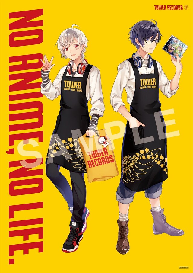 「NO ANIME, NO LIFE. × After the Rain」ポスターのサンプル画像。