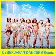 DA PUMP「U.S.A.（CYBERJAPAN DANCERS ガヤRemix）」配信ジャケット