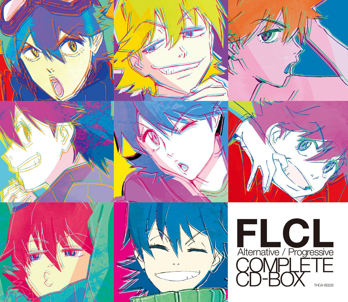 the pillows「劇場版『フリクリ オルタナ』＆劇場版『フリクリ プログレ』COMPLETE CD-BOX」ジャケット