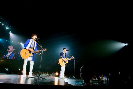 ゆず「YUZU ARENA TOUR 2018 BIG YELL II ～Great Voyage～」最終公演の様子。（写真提供：トイズファクトリー）