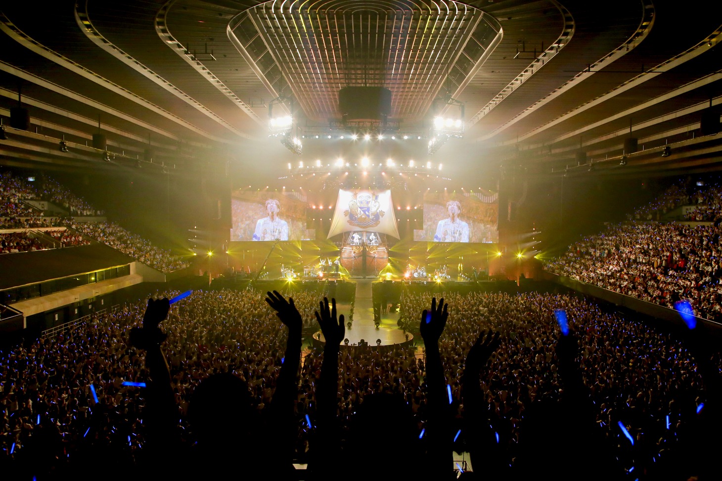 ゆず「YUZU ARENA TOUR 2018 BIG YELL II ～Great Voyage～」最終公演の様子。（写真提供：トイズファクトリー）