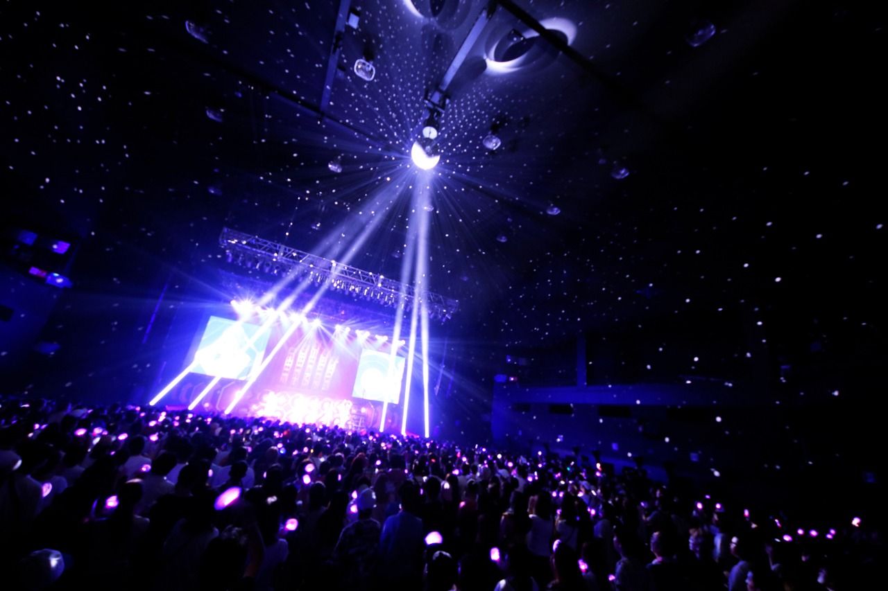 「EXID 1st JAPAN LIVE TOUR Produced by MTV」東京・Zepp Tokyo公演の様子。（撮影：田中真二）