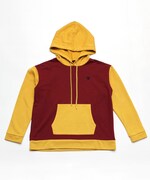 harapeco商店ZOZOTOWN店で販売されているバイカラーフーディー。