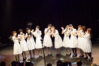 「22/7 3rdシングル『理解者』発売記念 VR生配信ライブイベント」の様子。(c)22/7PROJECT