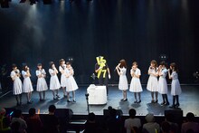 「22/7 3rdシングル『理解者』発売記念 VR生配信ライブイベント」の様子。(c)22/7PROJECT