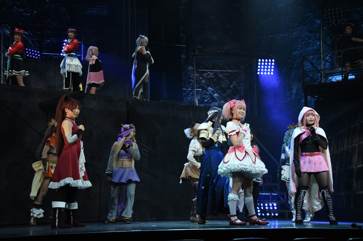 「マギアレコード 魔法少女まどか☆マギカ外伝」ゲネプロの様子。