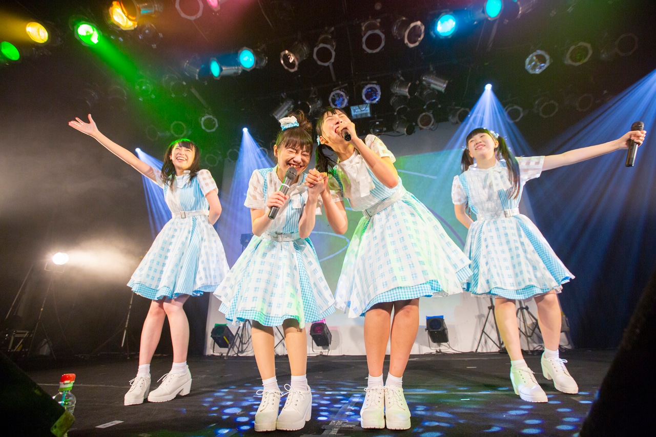 RYUTist「RYUTist HOME LIVE～7th Anniversary@NIIGATA LOTS～」の様子。