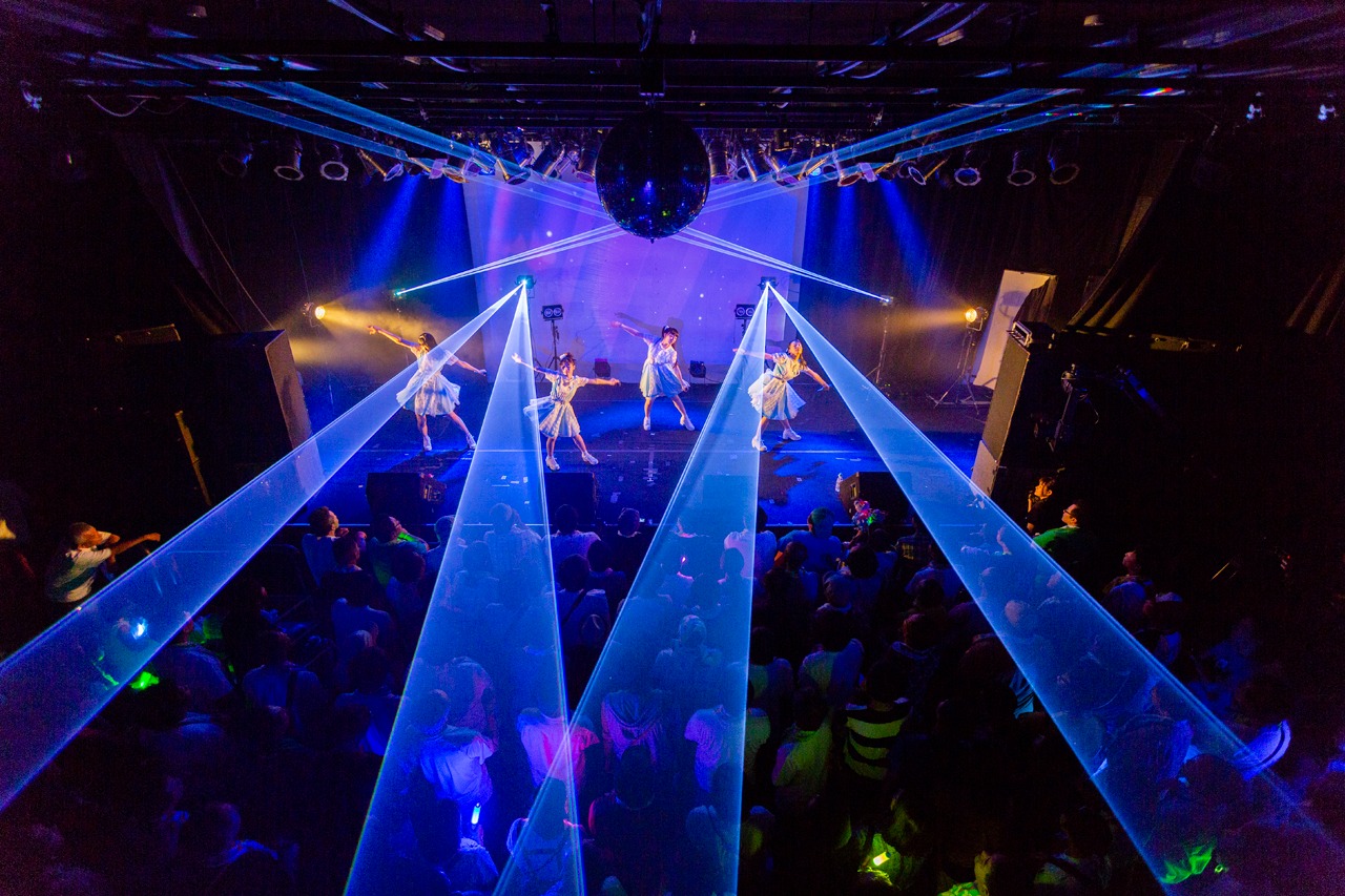 RYUTist「RYUTist HOME LIVE～7th Anniversary@NIIGATA LOTS～」の様子。