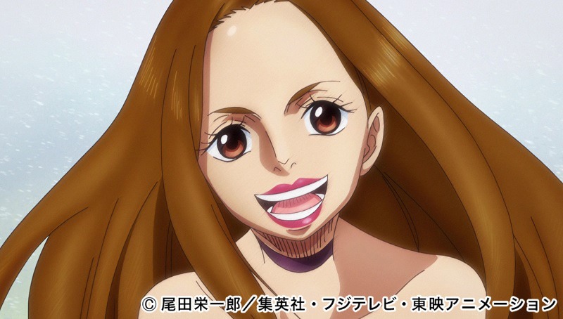 安室奈美恵と「ワンピース」のコラボ映像のワンシーン。 （c）尾田栄一郎 / 集英社・フジテレビ・東映アニメーション